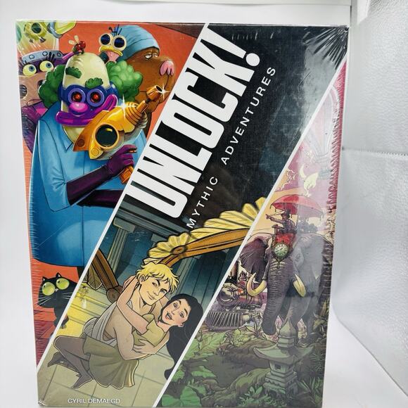 UNLOCK! Mythic Adventures Cooperative Card Game Brand New Sealed! - Picture 7 of 7